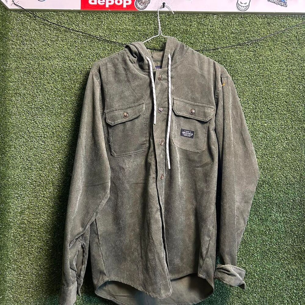 Aeropostale Men's Green and Khaki Jacket